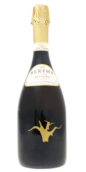 Fles Cava Bertha Brut Nature Gran Reserva Siglo XXI, cava