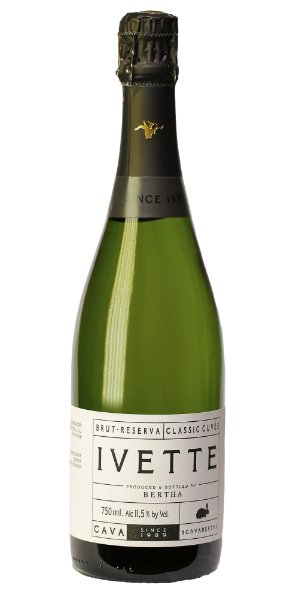 Fles Cava Ivette Brut Reserva Classic Cuvée - Organic, cava